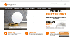 Desktop Screenshot of illuminazioneshop.com